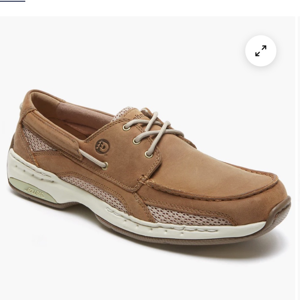 DUNHAM MEN'S CAPTAIN BOAT SHOE size 11.5 (tan)
